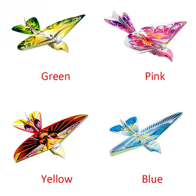 New Helicopter Flying RC Bird 2 4 GHz Remote Control E-Bird Flying Birds Electronic Mini RC Drone Toys