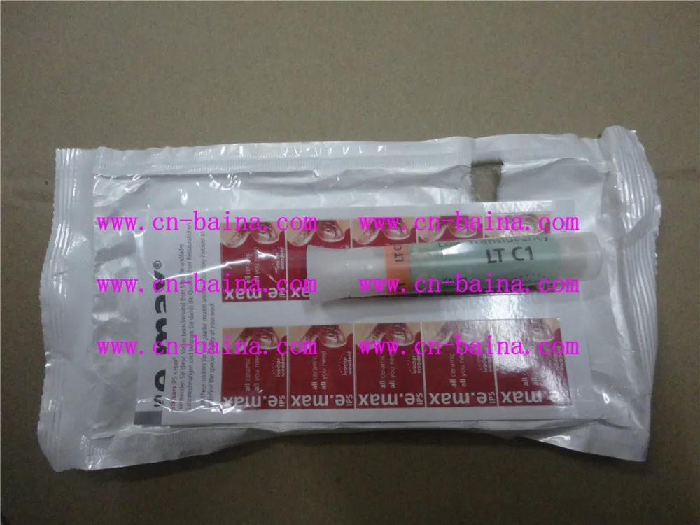 

Dental lab denture IPS refill emax ingots press LTC1 ltc1 low translucency ceramics block tubes tablets e.max rohllnge ceramics