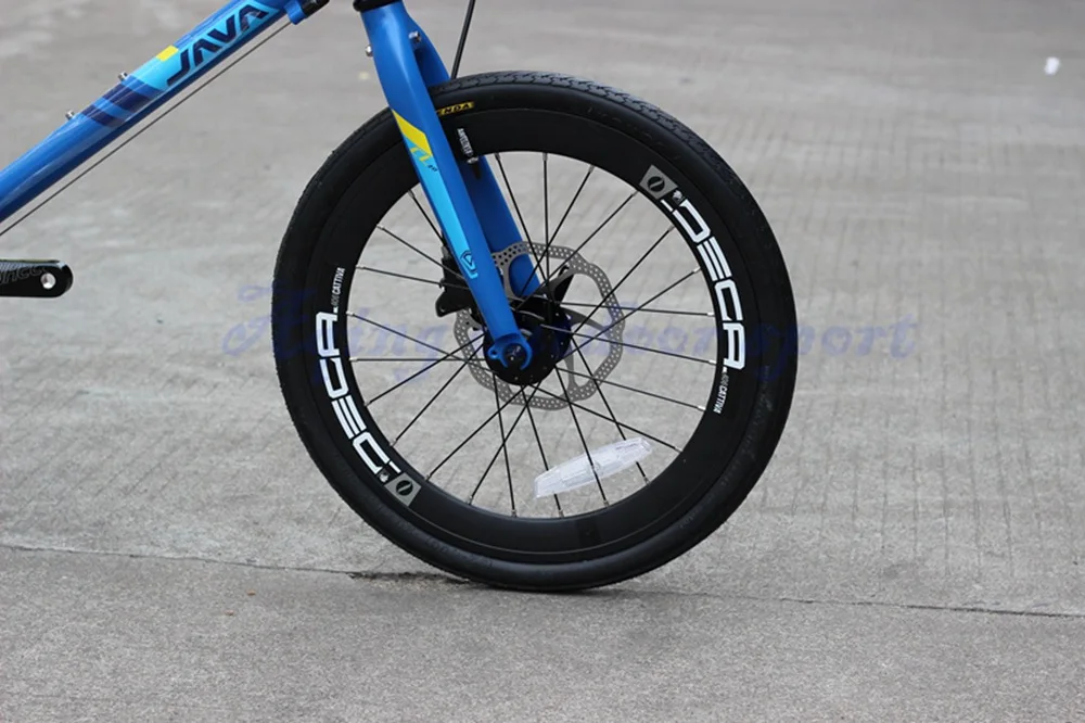 Flash Deal JAVA LIMIITED CL 20" Minivelo Bike Hydraulic Disc Brake Uniex High Quality Urban 406 City Mini velo Bicycle 18 Speed Blue 5