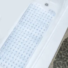 Коврик для ванной очень длинные противоскользящие, для ванной безопасный душ защита Ванна Антибактериальная современная простота многоцветные YS-06