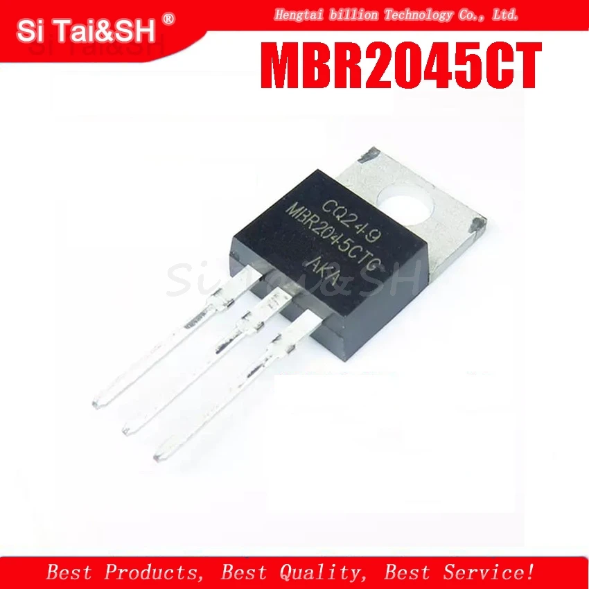 

MBR2045CT MBR2045 MBR2045C 20A 45V TO-220