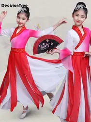 2019 Новинки для девочек в народном стиле Танцы платье традиционный русский производительность для девочек Танцевальный костюм с коротким
