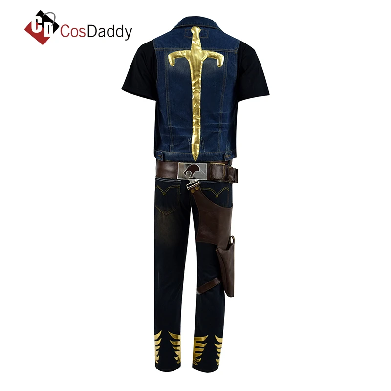 

Ready Player One cosplay costume Wade Watts Parzival Vest Jean T-shirt Belts all suits CosDaddy