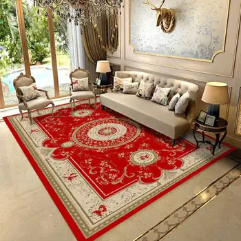 

Luxury Three-dimensional Jacquard Carpet Bedside Blanket Large Non-slip Waterproof Rugs Living Room Bedroom Hotel Floor Mat