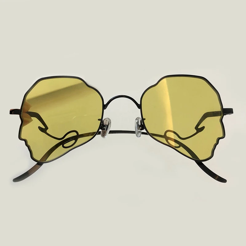 1 Oculos Marke Feminino 4 no Brillen Legierung Runde Mode Rahmen Sonnenbrille Luxus 5 no Gradienten No no 6 Sol 3 Verpackung 2019 no Neue Mit no De Designer 2 Objektiv 7nqZWqHwz5