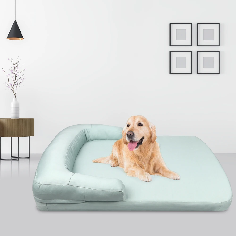 Petshy новая кровать для собак с подушкой пены памяти Pet кровати диван удобный съемный средний большой собаки спальный питомник коврик