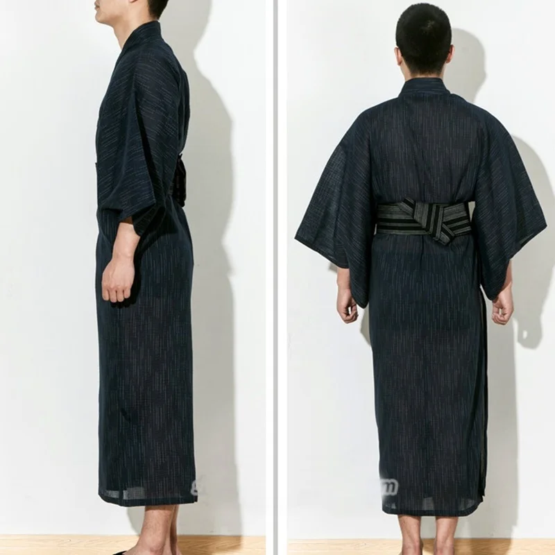 Традиционное японское кимоно для мужчин юката мужской костюм самурая одежда в стиле кимоно японский косплей воина костюм хаори TA476