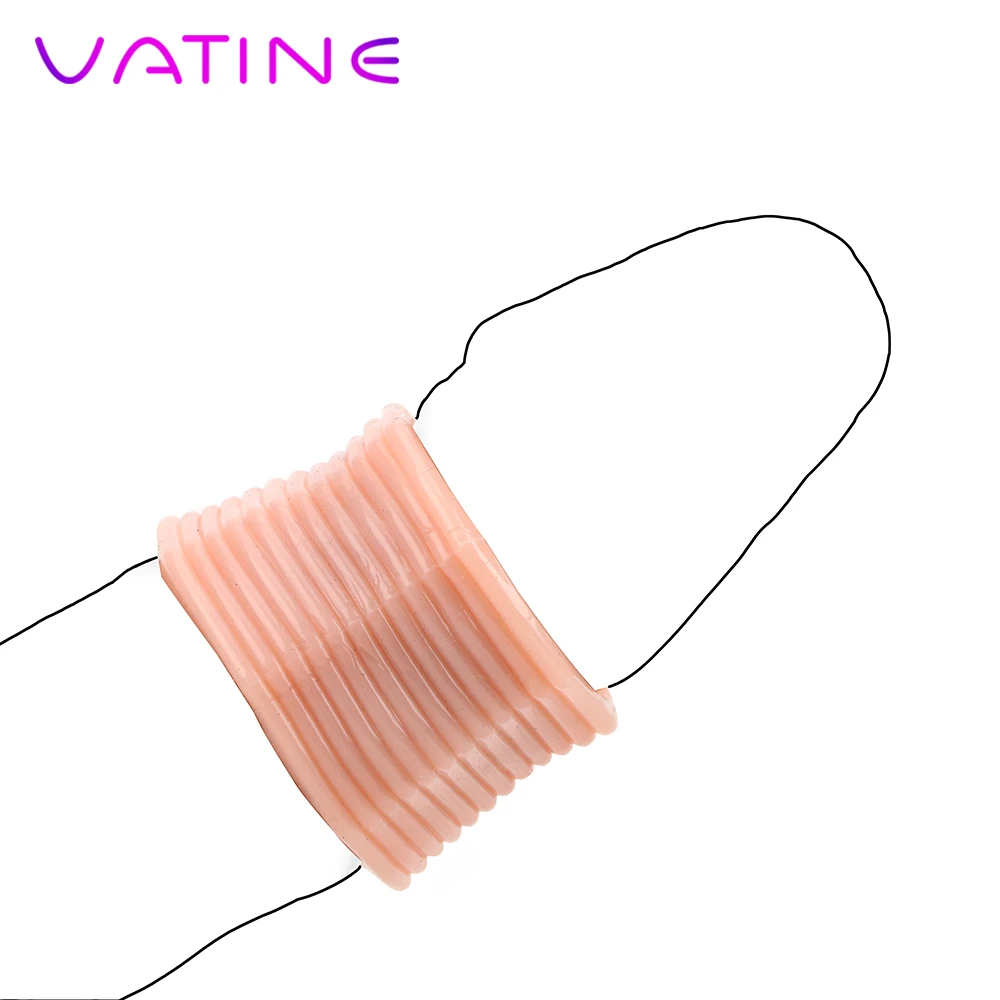 VATINE 1 пара насадок на пенис в форме винта для коррекции Foreskin|Кольца пениса| |