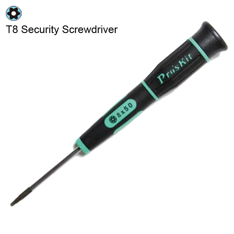 

Original Pro'skit SD-081-T8H Torx Security T8 Screwdriver for Xbox 360 Controller PS3 PS4 MacBook 12" Retina A1534 iMac A1419