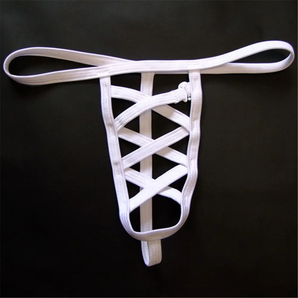 

Gay Erotic G String Men Hollow Out Holes Thong Jockstrap String Homme Slip Homens Mens Thongs And G Strings