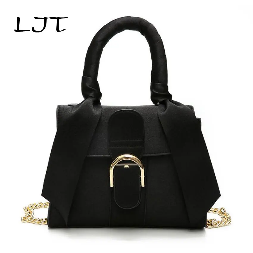 LJT Woman Scarf Luxury Handbags Women Bags Designer Female PU Leather 