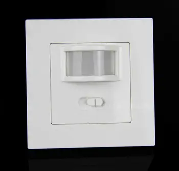 

FRee shopping AC110V 220V On/Off Infrared PIR Motion sensor Sound Sensor Switch Recessed Wall Light