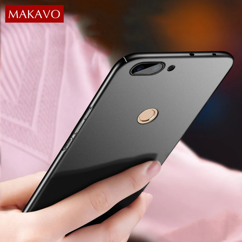 

MAKAVO For Huawei Nova 2 Case 360 Full Protection Matte Fundas Hard Plastic Slim Back Cover For Huawei Nova 2 Plus Phone Cases