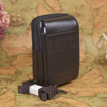 Мужские сумки на пояс из натуральной кожи, Повседневная поясная сумка с клапаном, сумка для телефона, сумки-мессенджеры для мужчин, сумка на плечо, сумка на пояс для путешествий