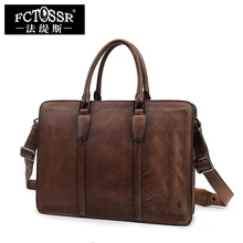 Деловая сумка, настоящая Ретро кожа, мужская сумка для досуга, сумка на плечо, ручная работа, натуральная кожа, мужской портфель, сумка для ноутбука