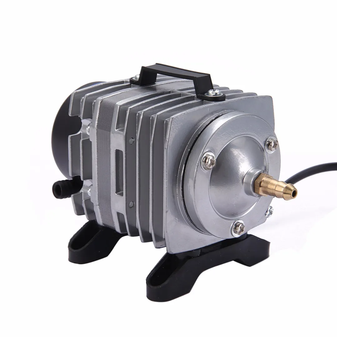 Aluminum Alloy 38L/min Air Pump Oxygen Aquaponics Hydroponics Pond 18W