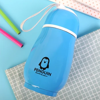 

300ML Hot Thermo Mug Vacuum Cup Stainless Steel Thermos Bottle Belly Cup Thermal Bottle for Water Insulated Tumbler For Car Coff