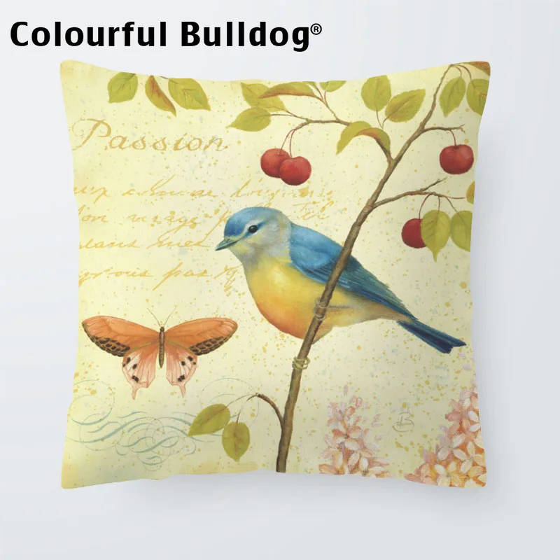 فراشة ملونة وسادة وسادة حالة تغطية لطيف الطيور إلكتروني الأخضر يترك الزهور 43*43 cm مربع مكتب غرفة المعيشة أريكة ديكور فراشة ملونة وسادة وسادة حالة تغطية لطيف الطيور إلكتروني الأخضر يترك الزهور 43*43 cm مربع مكتب غرفة المعيشة أريكة ديكور