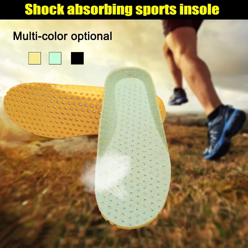 Новинка 2018 года 1 пара подошва Pad ортопедические спортивные стельки для бега обуви Pad дышащий арки поддержка подушки 99 LXX9