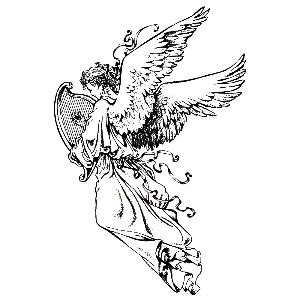 

angel Clear Stamp/Seal for DIY scrapbooking/photo album Decorative clear stamp sheets A1868