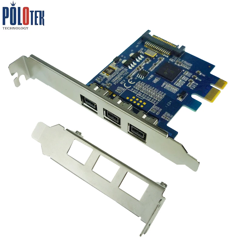 External 1394B PCIe card Firewire 800 IEEE1394B PCI EXPRESS PCIT1301