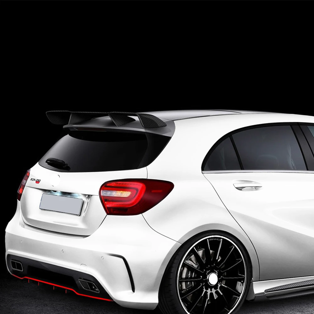 

W176 R Style Carbon Fiber Rear Roof Spoiler Wing for Benz A-Class A180 A200 A250 A260 A45 AMG 2013 2014 2015 2016 2017