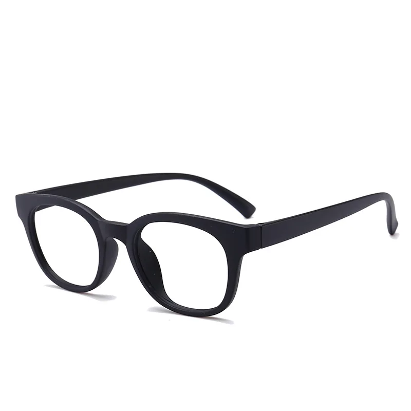 D Black Myopia 3.0 Iboode TR90 круглые готовой близорукость Glassses Для мужчин Для женщин ретро очки близорукие очки для близоруких-1,0-4,0 - Цвет оправы: D Black Myopia 3.0