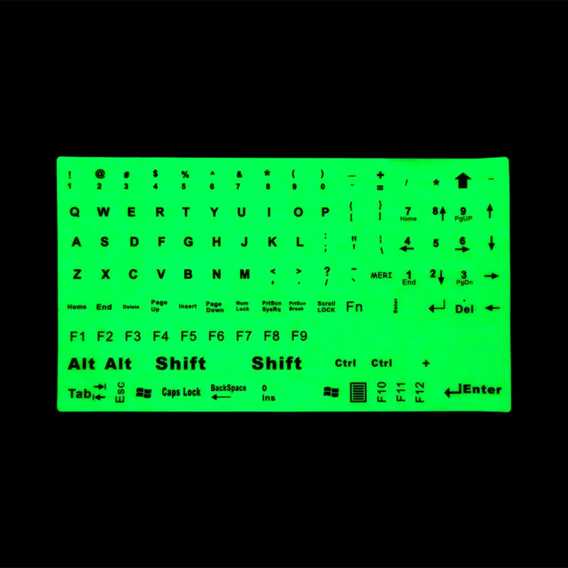 107 Key Normal Font