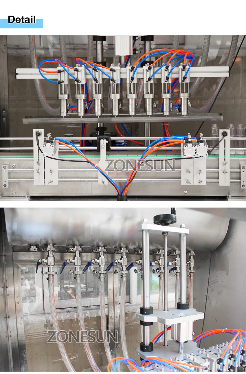 ZONESUN Автоматическая пневматическая высокоскоростная производственная линия для напитков пивная питьевая вода молоко масло розлива парфюмерная машина Поставщик