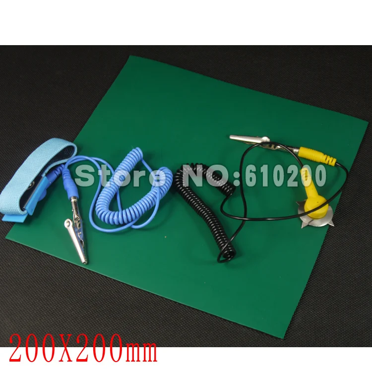 ESD Anti-static desk mat maintenance platform maintainance insulator pad + Ground Wire+ESD wrist serap FOR Notebook PC Repair ESD Anti-static desk mat maintenance platform maintainance insulator pad + Ground Wire+ESD wrist serap FOR Notebook PC Repair
