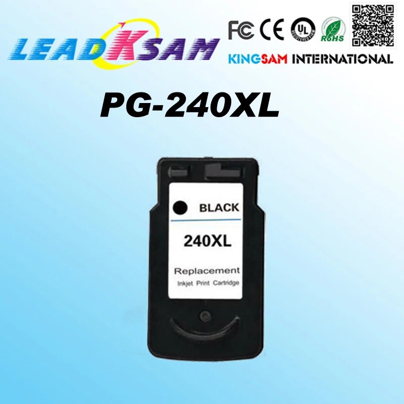1PCS For PG 240 PG 240 Ink Cartridge compatible For Canon PG240 PIXMA MG4140 MX514 MX372 MX392