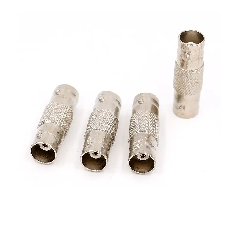 10PCS/lot Female to Female BNC Connector Copper Core BNC Connector