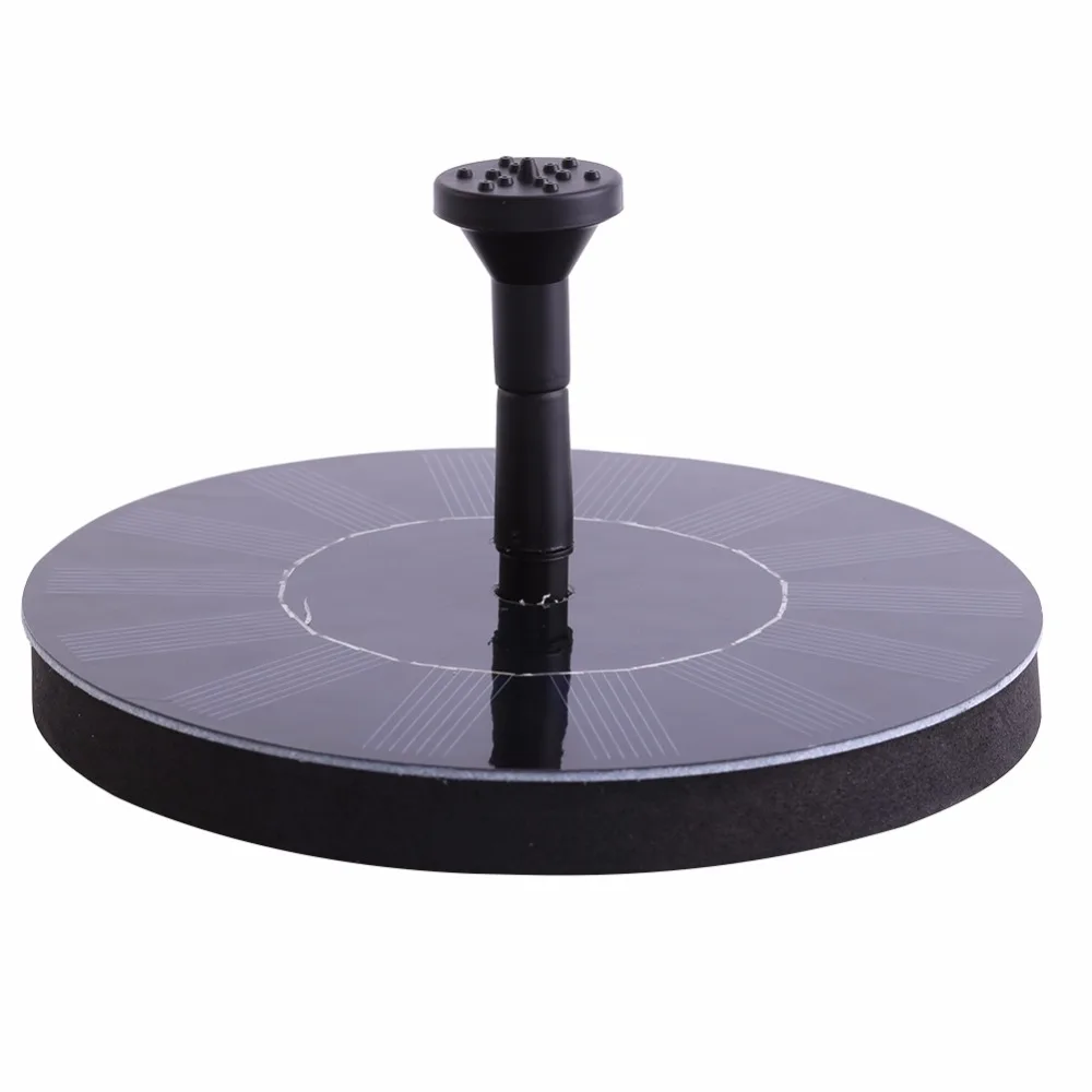 Solar Panel Fountain Pump Solar Power Floating Fountain ...