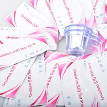 25 pcs lh 배란 테스트 + lh 불임 테스트를위한 20 pcs 컵 소변 용기 lh 배란 키트 99% 정확도 이상의 첫 번째 응답(China)