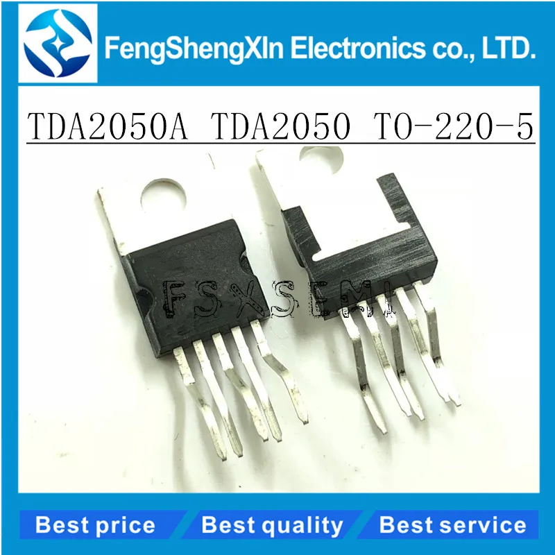 10Pcslot New Tda2050 To220 5 Tda2050A Tda2050V Audio Power Amplifier huismerk kopen in de aanbieding