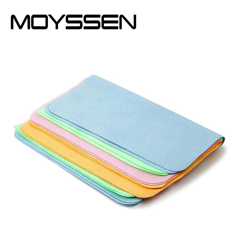 

MOYSSEN Wholesale Glasses Cloth, Cleaning Cloth , Screen Wipe Cloth 15 * 18cm Support printing LOGO 100pcs/lot