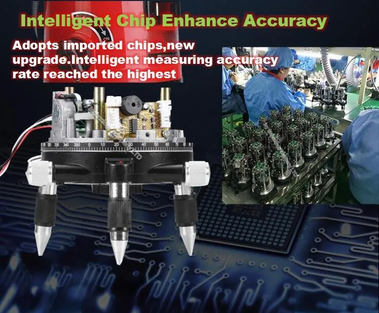 Лазерный уровень 360 градусов вращающийся крест лазерный нивелир 5 линий 6 точек с регулируемым штативом с открытым режимом и режим наклона