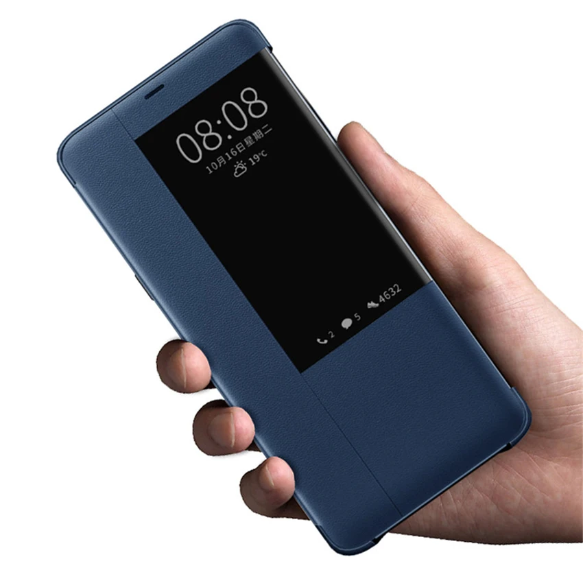 Flip Cover Leather Phone Case For Huawei Mate 20 Lite Pro X 20Pro 20lite 20X Mate20Pro Mate20X Mate20lite Mate20 Smart View leather wallet case,leather case,phone case,leather phone case,smart mirror flip case