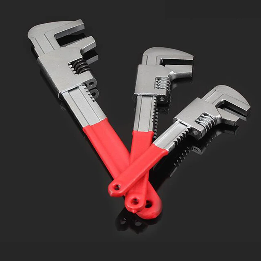 1PC 9/11/15 inch Adjustable Wrench Universal Spanner Wrench Mini Nut
