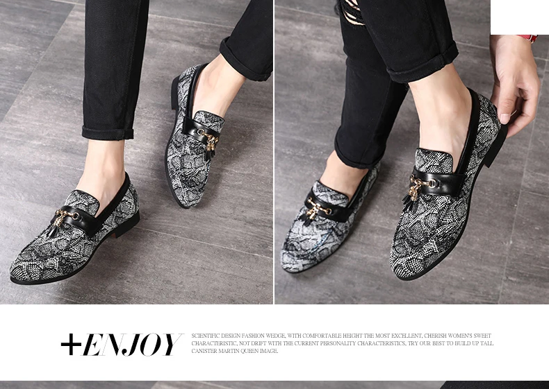 Mens Casual Shoes' Moccasins Men Shoes Summer Big Size Slip-on Patent Leather Men Loafer Shoes Driving Shoe Plus Size 46 47 48   (4)