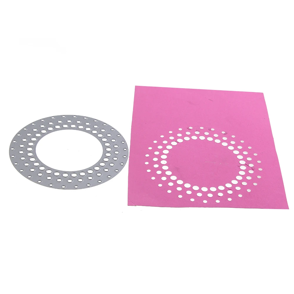Round Circle Metal Cutting Dies Stencil Scrapbook Album Photo Paper