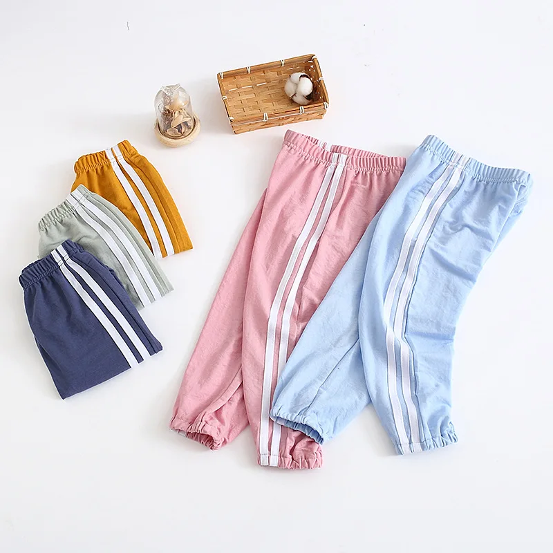 

Summer children pants, boys and girls, mosquito-proof pants, children casual pants toddler pants
