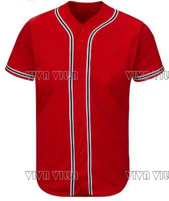 2017 New Baseball Jersey Personality customization Any Name Any Number All Stitched Logo Men Jerseys S-4XL Free Shipping