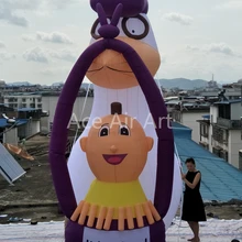 5 м H непрерывный надувной кран с ребенком, гигантская надувная мультяшная модель аиста с "it is a boy" для мероприятий