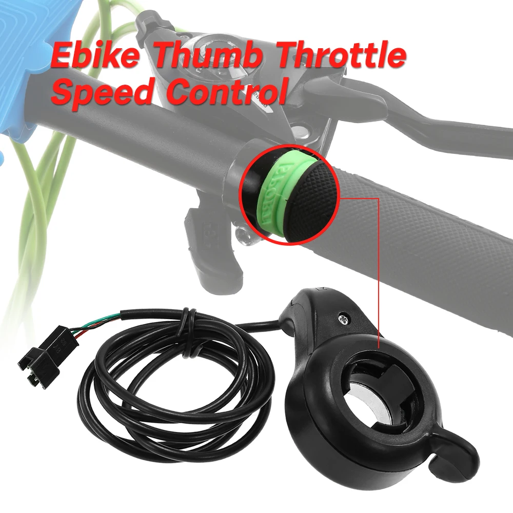 Buy Cycling Electric Bike 36V Thumb Throttle Speed Control Thumb Accelerator
