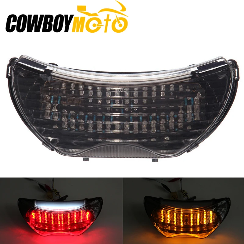 Smoke Integrated LED Tail Brake Light for Honda CBR 600 F4 ...