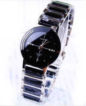 Модный бренд LONGBO, стразы, изысканный подарок, высокое качество, керамические часы для женщин, мужчин, влюбленных, нарядные часы, коммерческие кварцевые часы