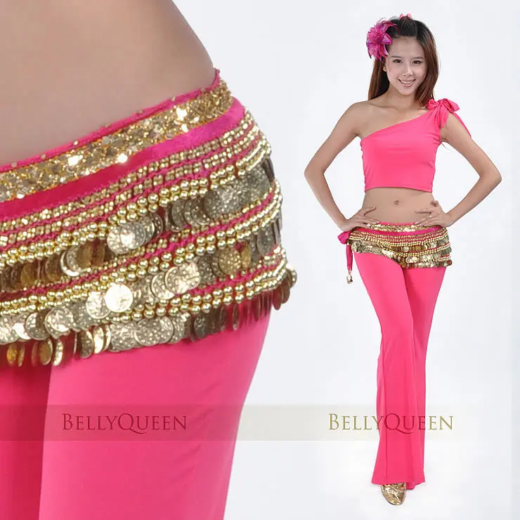 Модный популярный стиль изделия Pesetas отягчающая Талия цепь, танцевальный пояс-цепочка 338 монета 15 цветов - Цвет: as picture