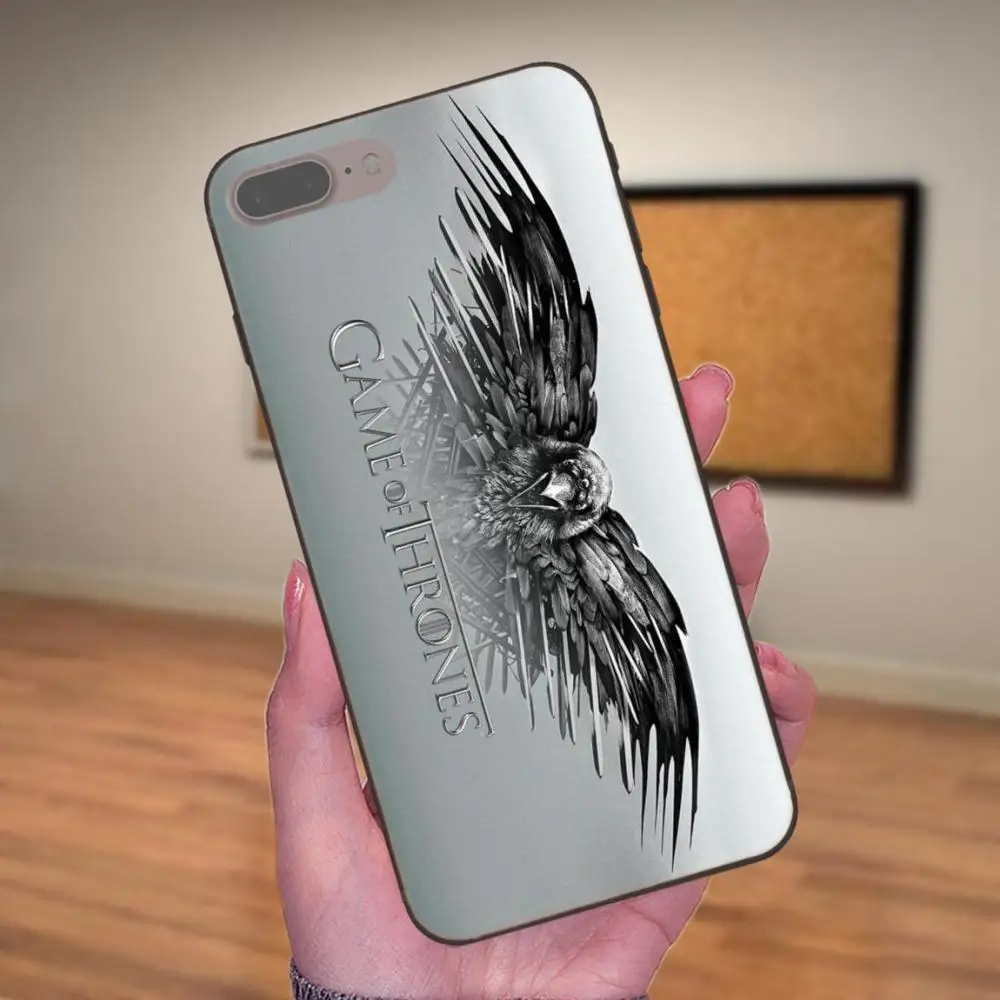 Для Apple iPhone 4 4S 5 5S SE 6 6S 7 8 Plus X XS Max XR чехлы из ТПУ Ретро игры престолов|Чехлы-накладки|