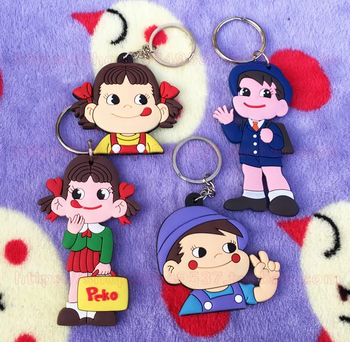 

IVYYE 1PCS Milk Girls Boys Anime Key Chain PVC Figure Morty Keyring cute Toy Keychain Keyholder Birthday Gifts Unisex NEW